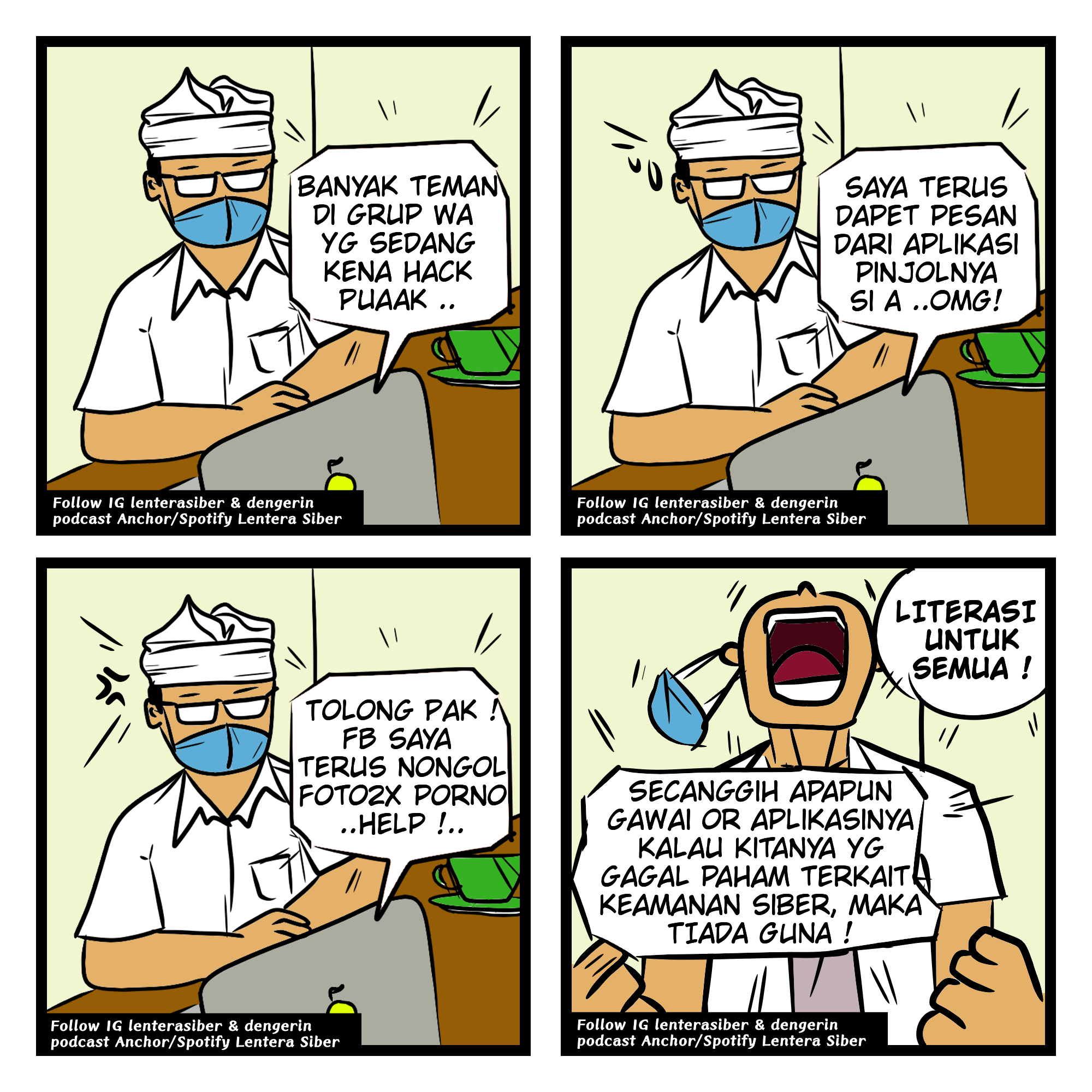 Cover Akun WA di Hack