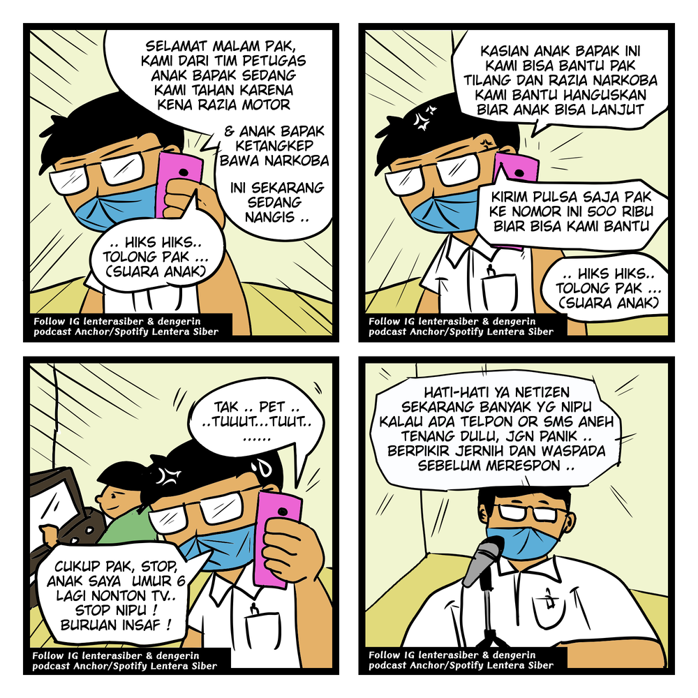 Cover Awas Telpon Penipu !