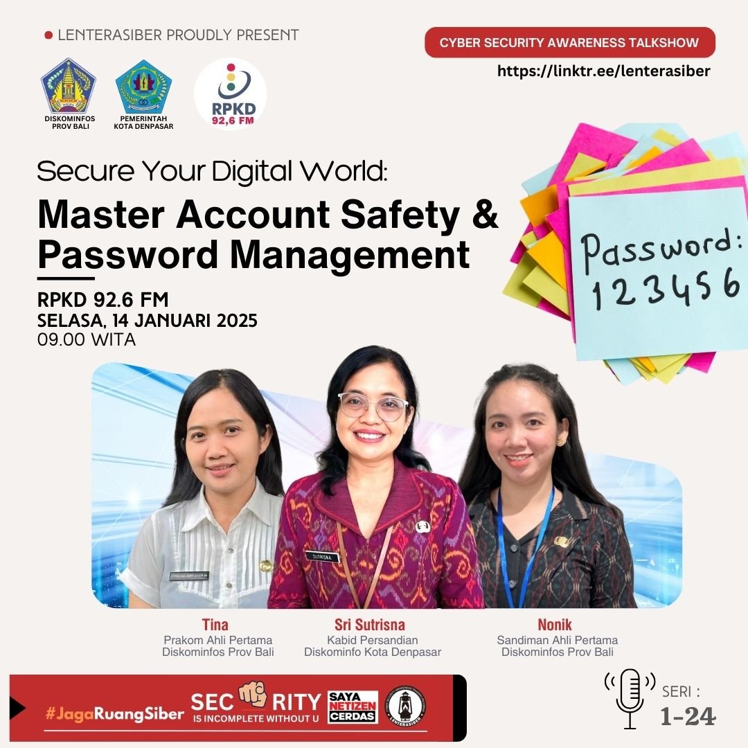 Cover Master Account Safety & Password Management